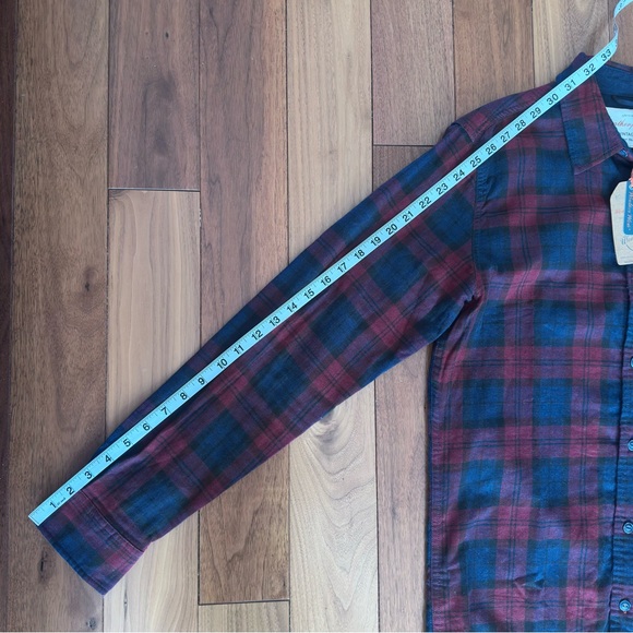 Weatherproof Vintage Plaid Button Down Shirt Men Size S NWT - Picture 7 of 8